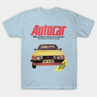 FORD CORTINA MK4 - magazine cover T-Shirt